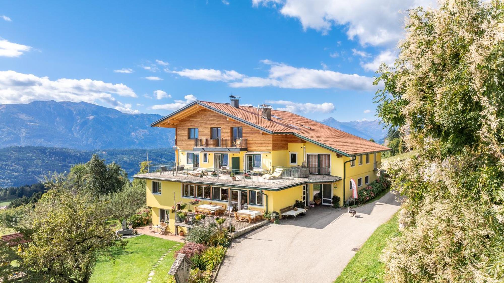 Bio- Und Vitalbauernhof Bacherhof Millstatt Exteriér fotografie